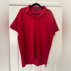 NWOT US Polo Assn. Red Polo - Large